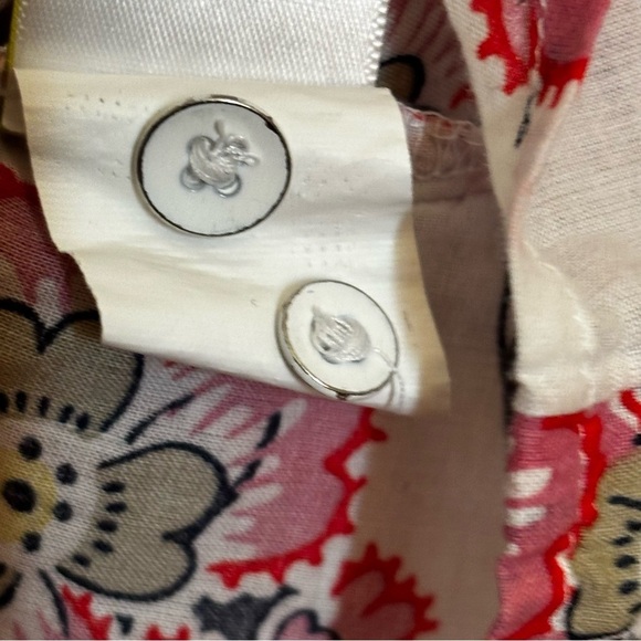 Per Una Marks and Spencer US10 Lightweight Cotton Floral Peasant Blouse - Picture 9 of 14